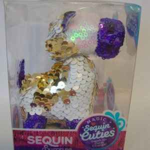 Lucky LLAMA Plush Sequin Toy Magic Cuties Colors Change Series 1 CraZArt NIB